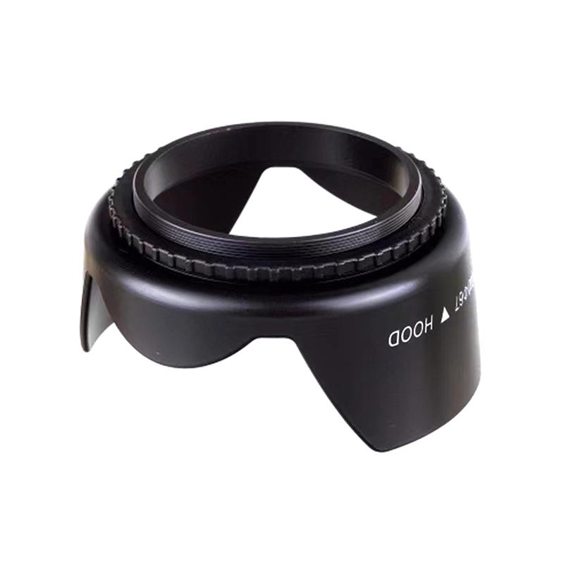 1 Piece For Nikon Sony Dslr Slr Camera Lente Protector Shade Camera Lens Hood 49/52/55/58/62/67/72/77/82Mm