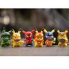 Cartoon Anime Avengers Pikachu Mini Doll Desktop Micro Landscape Decoration
