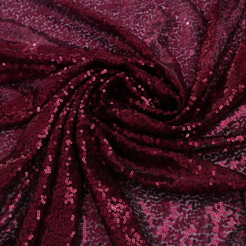 Tessuto Paillettes Ricamate Colorate 3mm Tessuto Paillettes Per Costumi da Palco da Sera Tovaglia per Sfondo Borsa da Viaggio Vestiti per Bambole Accessori Fai da Te Tessuto