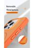 Kompatibles iPhone 17 Pro Max Color-Block Magnetisches Case, Apple 16 Hautgefühl, Sturzfest, Weiche Kante Schutzhülle