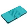 For iPhone 16 Case Rhombus Leather with TPU Inner Shell Wallet Phone Cover