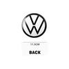 UDXKW1 Car Emblem Front Grille Hood Rear Trunk Badge Accessories For VW