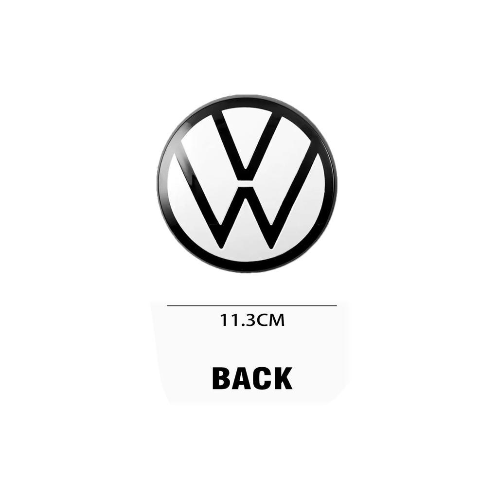 UDXKW1 Car Emblem Front Grille Hood Rear Trunk Badge Accessories For VW