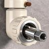 2 Piece Broken Pipe Extractor Tool 12mm & 14mm Pipe Screw Remover with Hex Wrench, for Faucet, Valve, Screw Thread Repair