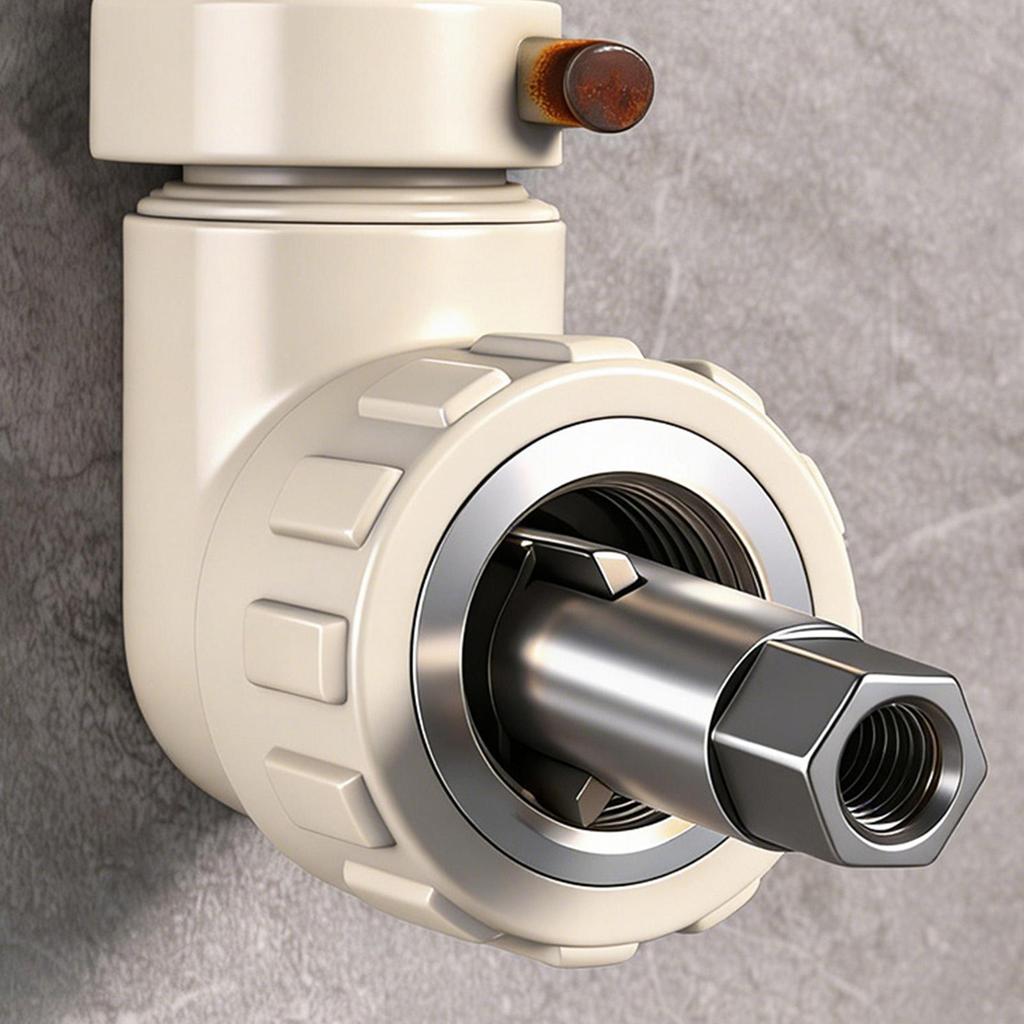2 Piece Broken Pipe Extractor Tool 12mm & 14mm Pipe Screw Remover with Hex Wrench, for Faucet, Valve, Screw Thread Repair
