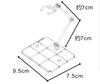 Gundam Models – Premium Plastic Support Bracket Stable Base Perfect for Collectors To Showcase Action Figures Without Tools