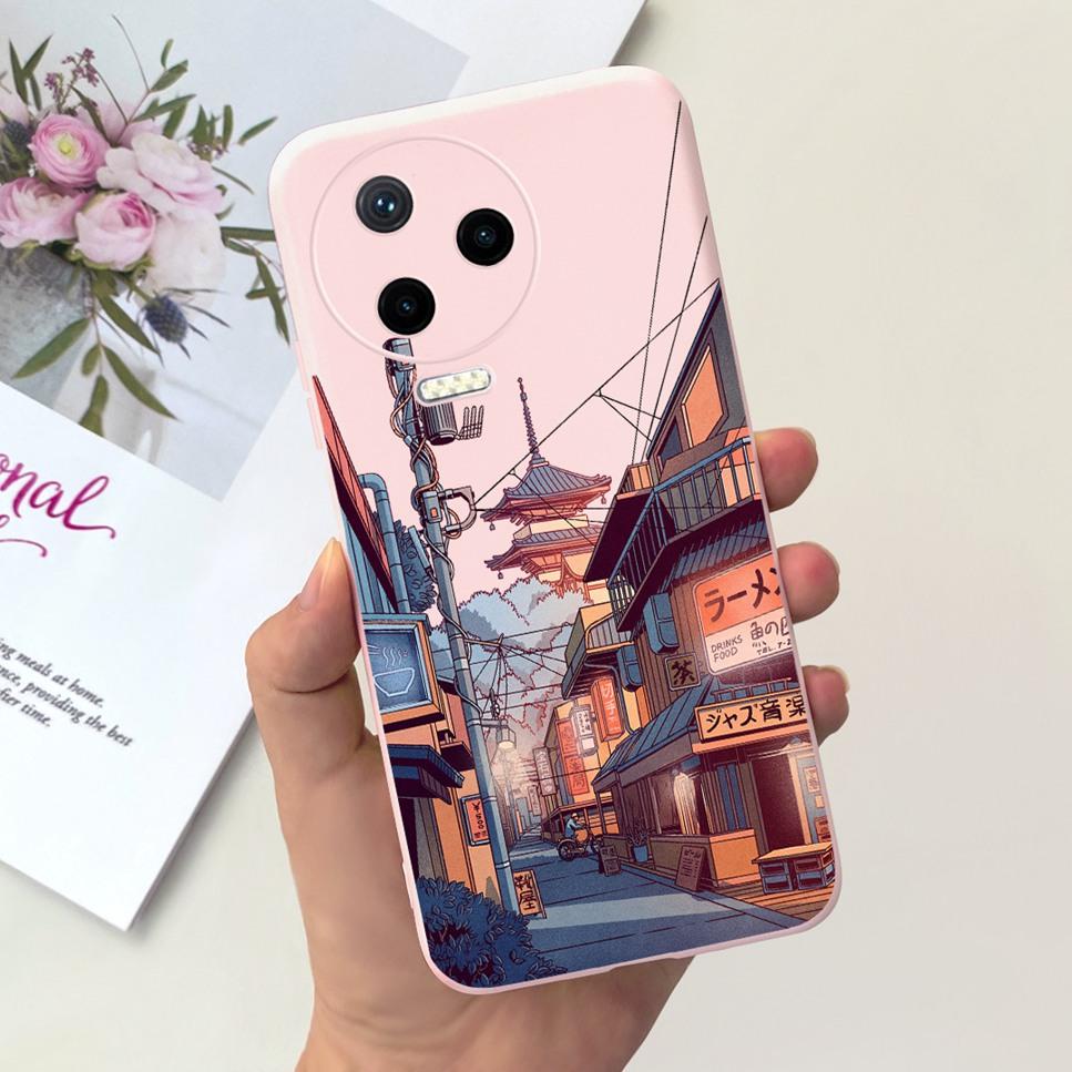 For Infinix Note 12 Pro 4G 6.7" Case Cartoon Astronaut Love Soft Silicone Black Pink Cover For Infinix Note 12 2023 Phone Case