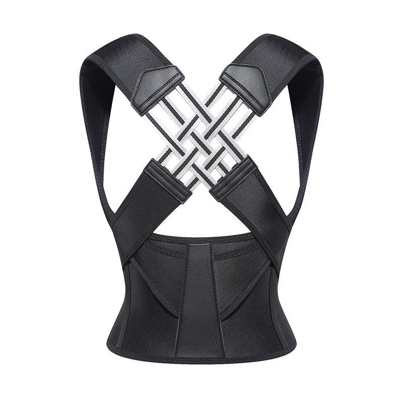 Adult Open Shoulder Posture Corrector: Breathable Back Support and Shaping Strap