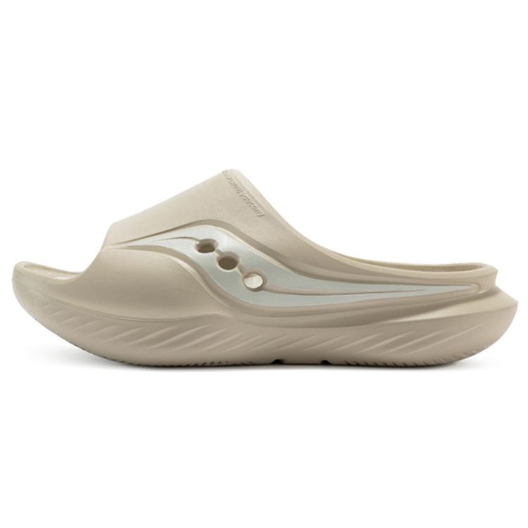Saucony Cradle Slip Resistant Abrasion Resistant Casual Slippers Unisex Beige S28901-1