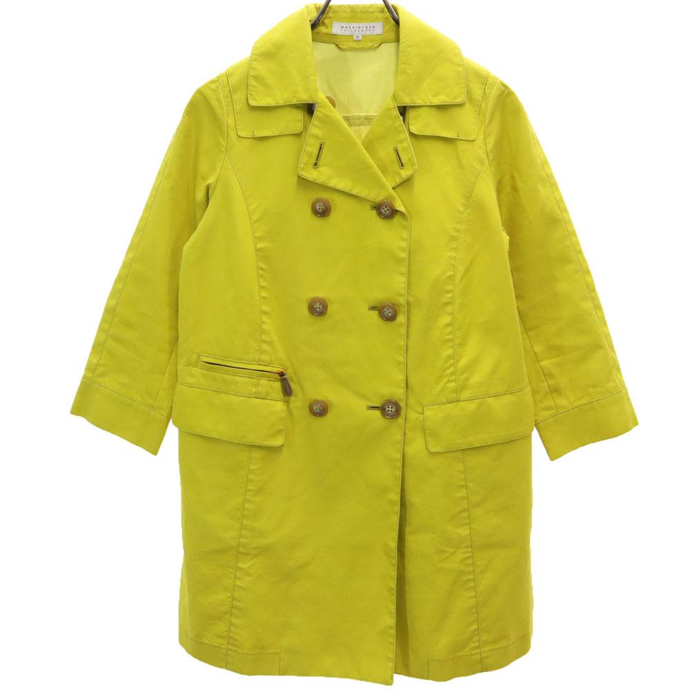 

MACKINTOSH PHILOSOPHY Made in Japan by Sanyo Shokai 7 minutes sleeve trench coat Women Used