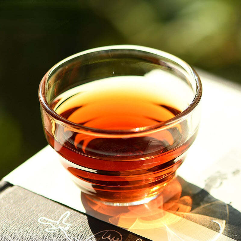 30Pcs Yunnan Puerh Ripe Tea Cake Glutinous Rice Fragrance Pu-erh Cooked Tea