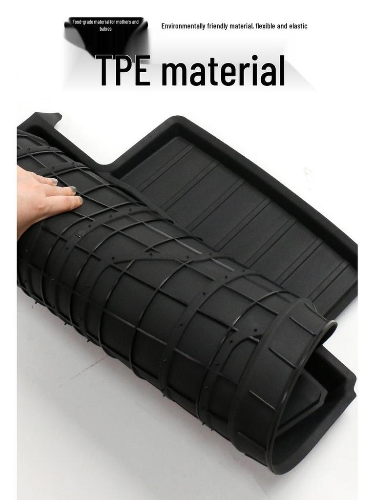 Telsa Model Y Full-Coverage Right-Hand Drive Floor Mats - Ideal Accessories
