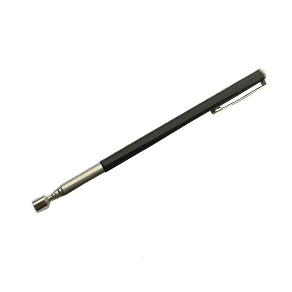 

1PC Silver/Black Portable Telescopic Magnetic Pen Pick Up Hand Tool Capacity for Picking Up Nut Bolt Extendable Pickup Rod Stick чёрный