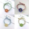 Stylish Ins Women Daisy Hair Rope Featuring Korean Rubber Band And High-elastic Design