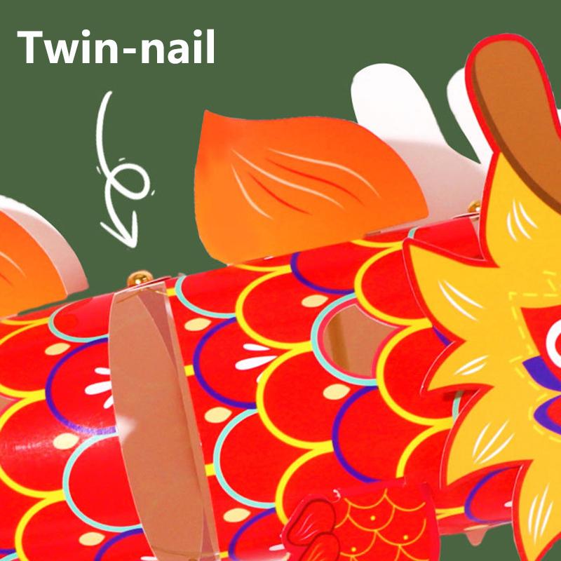 Svátek středu podzimu Starověký dračí lampionový tanec Rok draka Světelná hračka Národní vlna Zlatá rybka Dětský ručně vyrobený DIY lampion