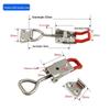 30 Stainless Steel Quick Release Adjustable Toggle Latch Lock Clip Box Buckle