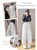 Women's High Waist Wide Leg Sweatpants - Spring 2026 Korean Style Casual Trendy