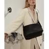 IELGY High-Quality Retro Bag Large-Capacity One-Shoulder Commuter Soft Leather Cross-Body Tote Bag