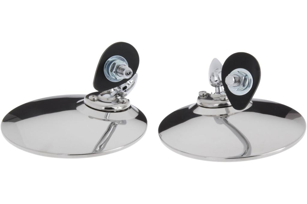 URO Parts MH3C Lucas Style Door Mirror Pair Convex Glass Pair