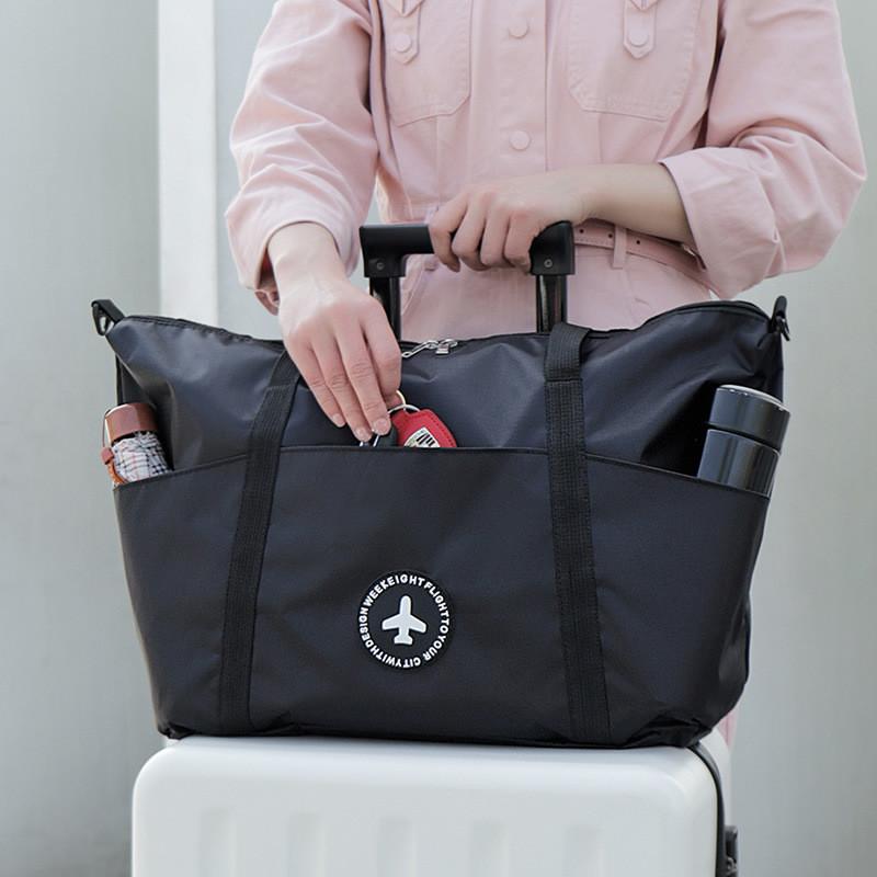 Travel Bag Large Capacity For Women With Foldable Design And Multipurpose Storage For Short Trips