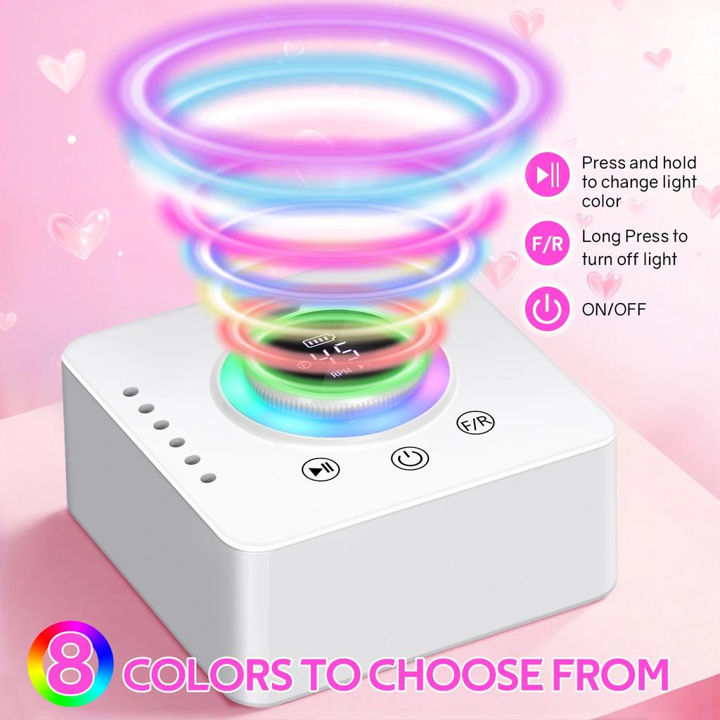 DianaBeauty 45000RPM Rechargeable Manicure Drill Desktop Polishing Machine Electric Manicure Sander Low Noise Nail Salon Tools