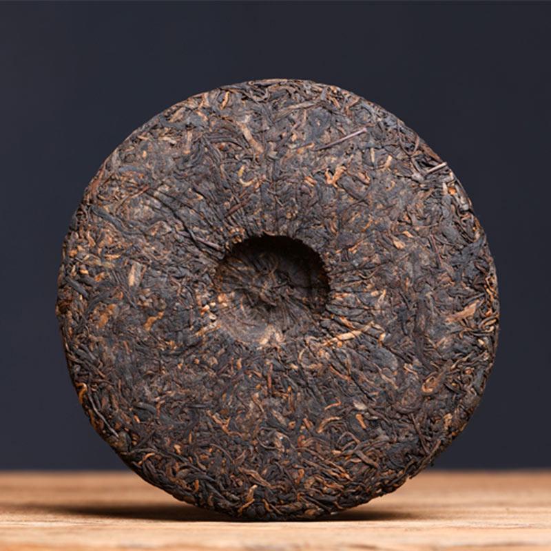 LaoTongZhi 2018 Haiwan Ripe Puer Remote Mountain Old Tree Shu Puer Tea 500g