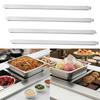 Restaurant Kitchen Equipment 4PCS Steam Table Adapter Bar, Commercial Grade Stainless Steel Food Heavy Duty Pan Divider Divider, Prep
