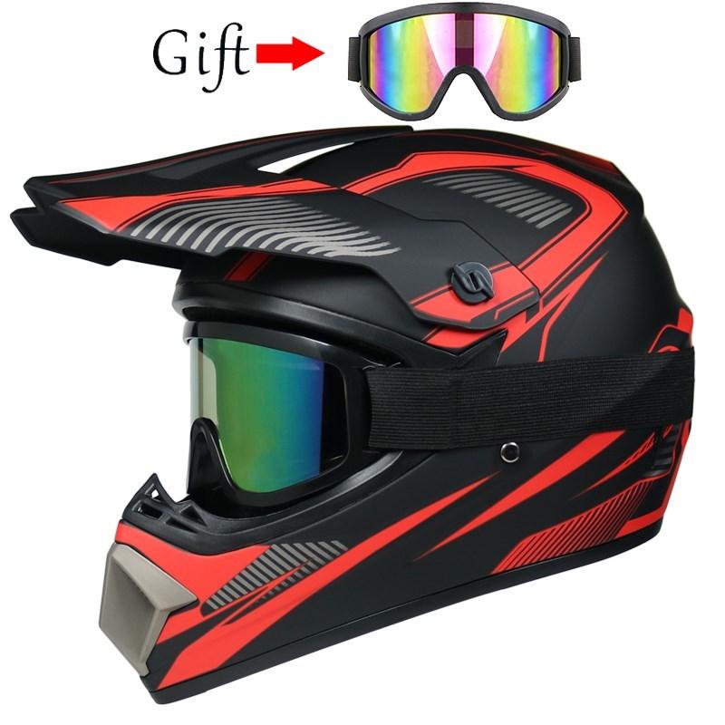Off Road Motorcycle Adult Motocross Helmet ATV Dirt Bike Downhill MTB DH Racing Helmet Cross Helmet Capacetes DOT Moto
