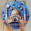 Eid Mubarak Acrylic Hanging Ornaments Ramadan Kareem Ramadan Decoration for Home 2025 Islamic Muslim Eid Al-Fitr Party Supplies