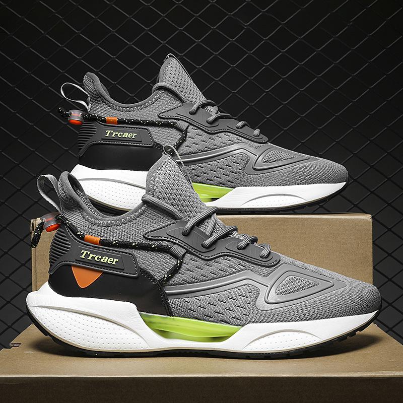 

2025 осень и зима новые мужские туфли корейская версия модной легкой спортивной обуви универсальная повседневная обувь модная пара 45