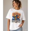 New York 2026 Baumwoll-T-Shirt, Knick Champs City Hoops Basketball-T-Shirt für Sport