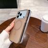 Luxus Matte Transluzent Schlank Magsafe Kabelloses Lade Case Für iPhone 17 Air 16E 15 14 Plus 13 12 11 Pro Max XS XR 8 Plus Hülle
