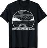 Messalonskee Lake Maine Fun Fishing & Camping Summer T-Shirt for Everyone