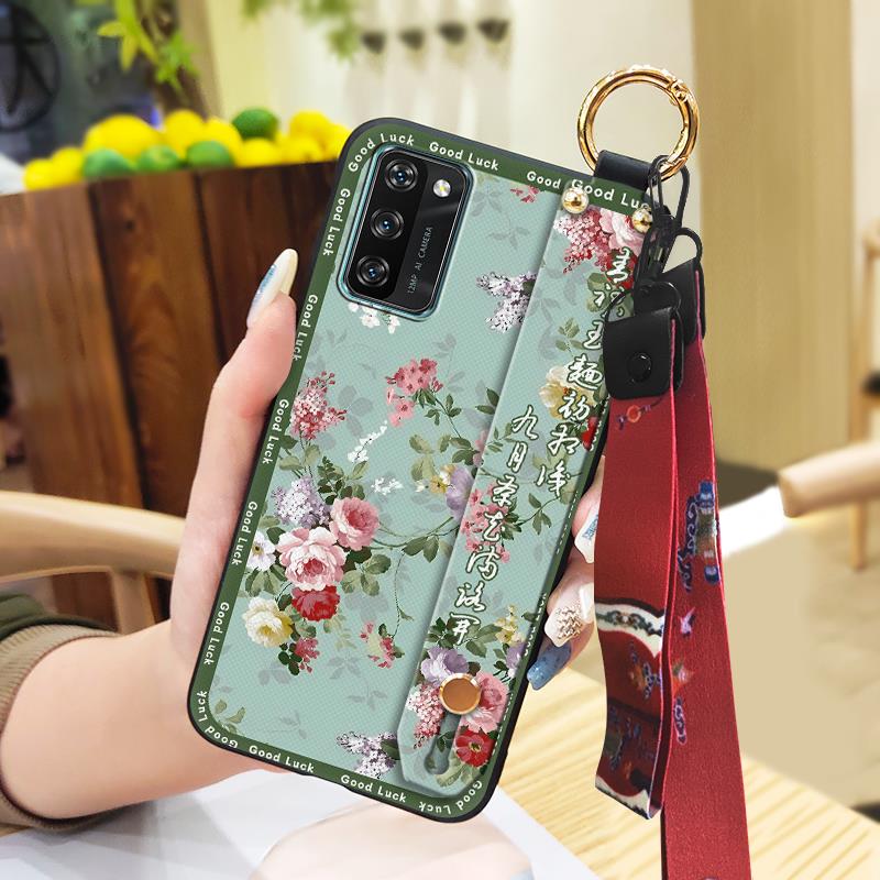 Stoßfeste Schutzhülle für Blackview A100 für Mama Armband ältere Dame Ständer Schmutzabweisende Handyhalterung