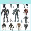 Pacific Rim Mecha Model Action Figure Dynamic Pose Clear Pvc Display Toy Gift