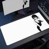 Large Writing Non-slip Office Student Gamer Mat Cute Reze And Flower Art Table Laptops C-Chainsaw Mans Thicken Durable Mouse Pad