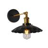 Retro Metal Texture Wall Lamp for Bedroom, Balcony, Bar, Restaurant, or Cafe - Nostalgic and Creative Design