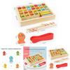 Educational Wooden Fishing Game For Children With Magnetic Fish Learning Puzzle For Kids