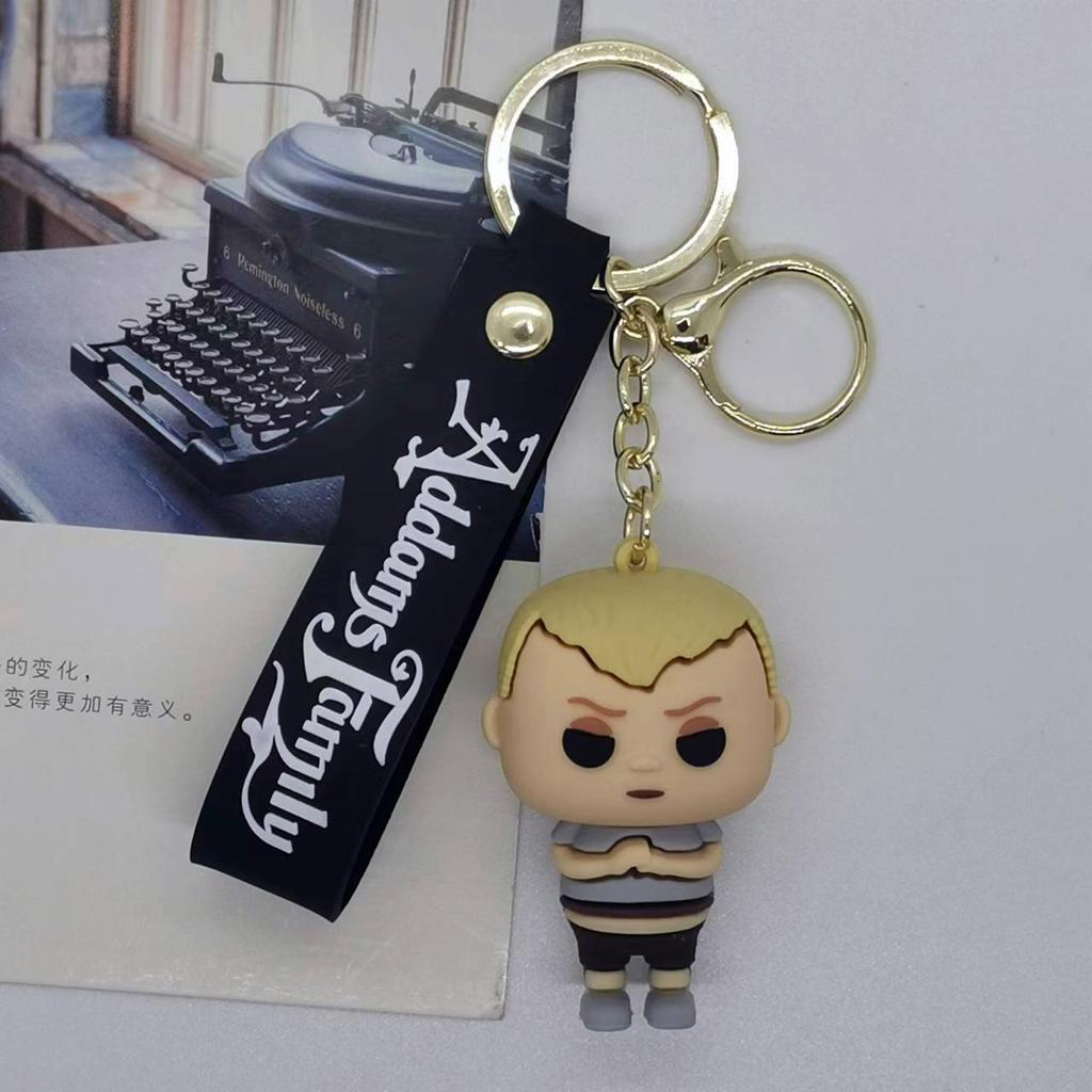 New Creative Cartoon Doll Adam's Keychain Bag Car Keychain Accessories Wholesale Toys Anime Cartoon Frind Kawaii Cute