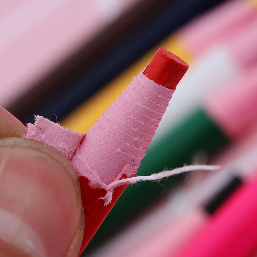 3PCS 8 Colors Art Supplies Peel off Marker Grease Pencil Colored Crayon Pen Paper Roll Wax Pencil