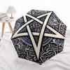Decorative Pentagram Wall Art: Mystical Symbol for Home DecorUmbrella, Portable 3-Fold Umbrella for Men & Women,Christmas Gift ES140