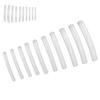 10pcs Long Flat Nail Tip Home Salon Nail Art Design Fake False Nail Set Manicure Tool