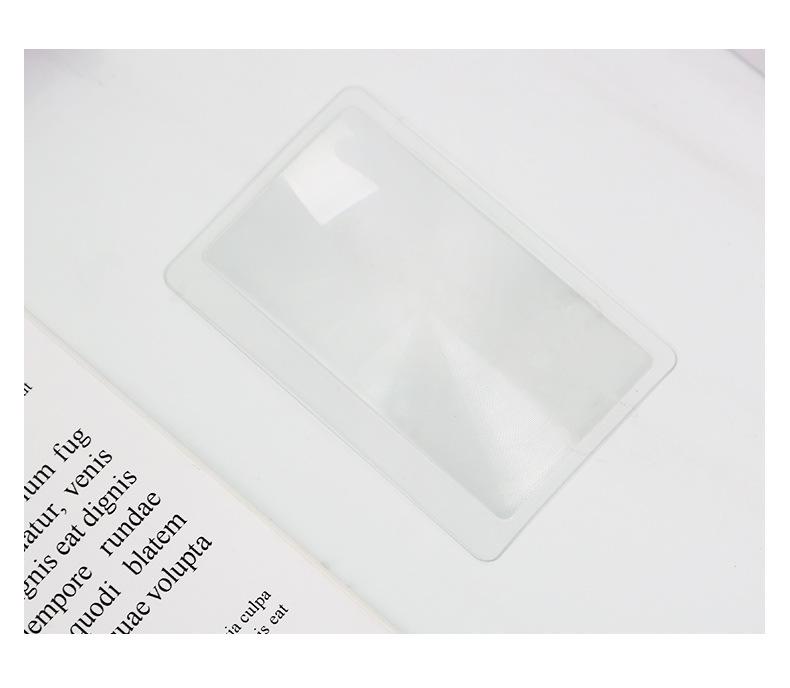 1 szt. Kieszonkowa Lupa z Soczewką Outdoor Fre HD Szkło do Czytania