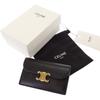 CELINE  10P073DPV.38NO Coin case black Calfskin Women