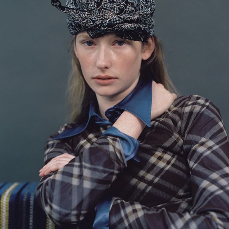 AWESOME NEEDS NETTING SCARF_LACE BLACK