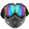 Harley Motorcycle Goggles and Face Mask - Sandproof, Windproof, Protective Off-Road Anti-Splash Helmet Visor