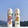 800Ml Capybara Cute Water Cup With Straw Travel Water Cup Large Capacity Kawaii Water Bottle For Boys Girls Daily Use