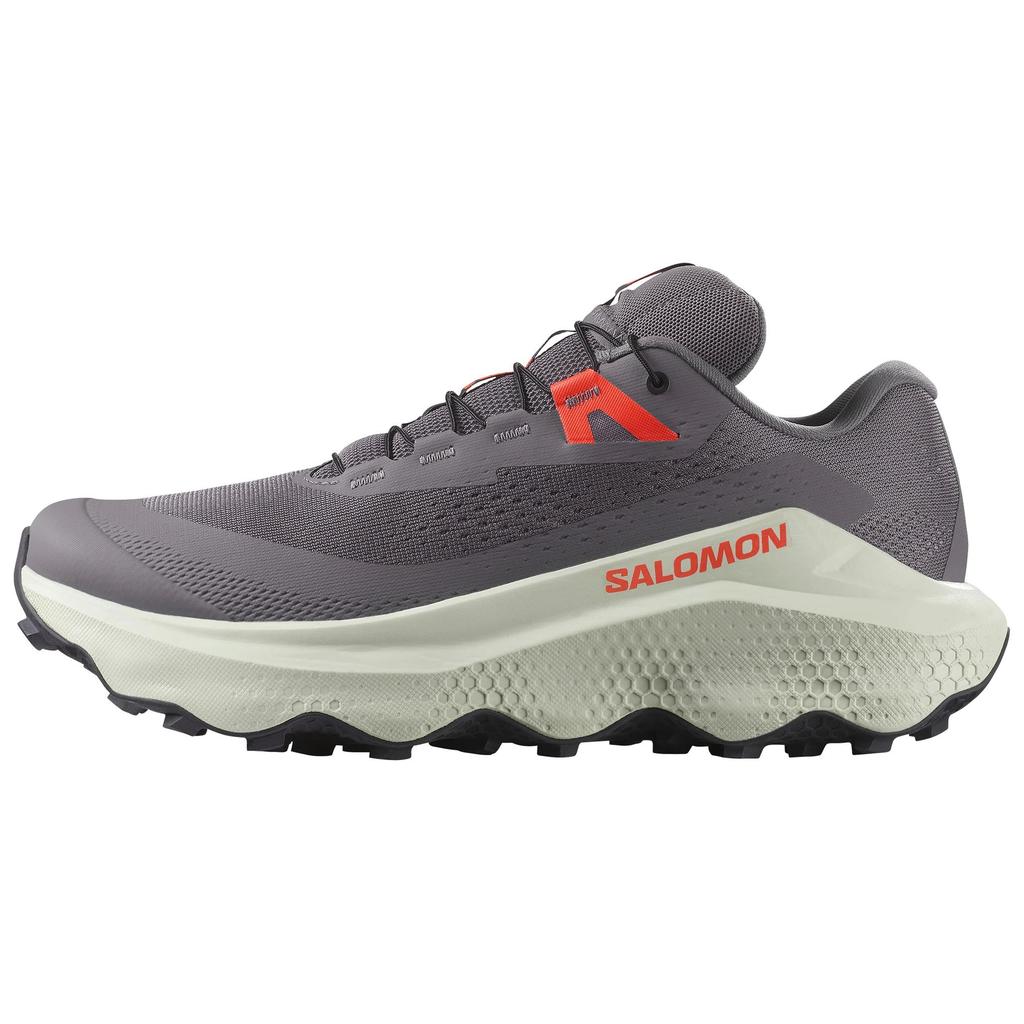 SALOMON Ultra Glide 3 Comfortable Soft Low Top Casual Trail Marathon Running Shoes Men Sneakers Gray Brown 477421