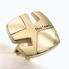 Used Pierre Cardin cuffs metal gold Licensed product