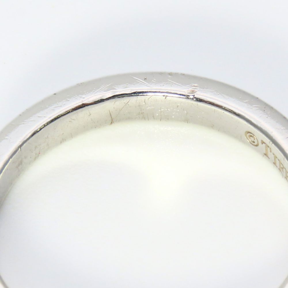 Used TIFFANY&Co. Ring Notes Narrow New York EU#53.5 Silver925 3.0g Silver Accessories
